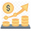 Financial Growth Money Growth Business Growth Icon