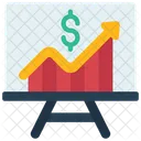 Financial Increase Business Growth Business Profit Icon