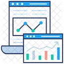 Financial Growth Analysis Business Profit Sales Growth Icon