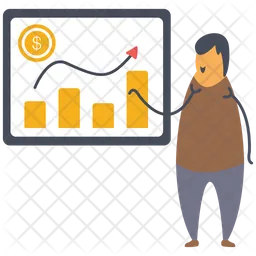 Financial Growth Chart  Icon