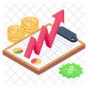 Sale Graph Capital Growth Business Statistics Icon