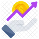 Financial Growth Chart  Icon