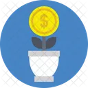 Financial Growth Concept  Icon