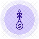 Financial Growth Success Icon