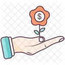 Financial Growth Business Advancement Business Growth Icon