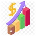 Growth Chart Business Analysis Business Statistics Icon