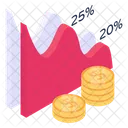 Financial Growth  Icon