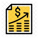 Financial Growth Money Growth Business Growth Icon