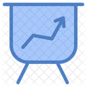 Financial Growth Trading Up Business Growth Icon