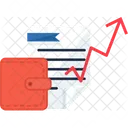 Financial Growth Business Growth Business Report Icon