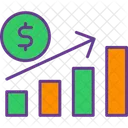 Financial Growth  Icon