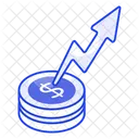 Financial Growth Business Icon
