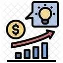 Financial Growth Idea Economic Recovery Growth Icon
