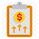 Financial Growth Report  Icon