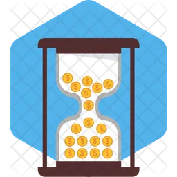 Financial Hourglass  Icon