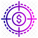 Financial Market Target Icon