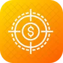Financial Market Target Icon