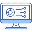 Financial Analytics Graph Icon