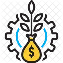 Financial Pecuniary Investment Icon