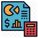 Financial Planning Accouting Icon
