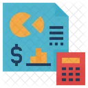 Financial Planning Accouting Icon