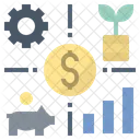 Financial Money Management Icon