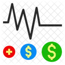 Marketing Graph Analytics Icon