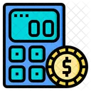Financial Calculator Tools Account Icon