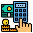Financial Calculator Payment Icon