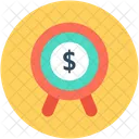 Financial Target Aim Icon