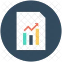 Financial Report Graph Icon