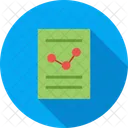 Financial Report Graph Icon
