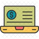Financial Banking Computer Icon