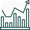 Financial Graph Investment Icon