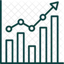 Financial Graph Investment Icon