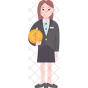 Financial Advisor Accountant Icon