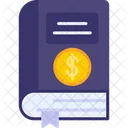 Financial Book Education Icon