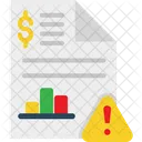 Financial Graph Investment Icon