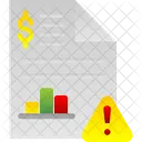 Financial Graph Investment Icon