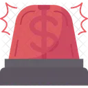 Financial Emergency Warning Icon
