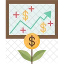 Financial Literacy Market Icon