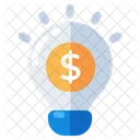 Financial Idea Innovation Bright Idea Icon