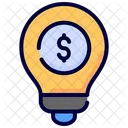 Idea Money Blub Icon