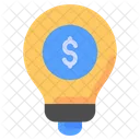 Idea Money Blub Icon
