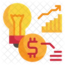 Bulb Idea Money Icon