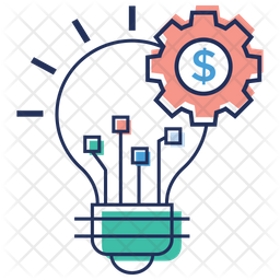 Financial Idea Generation Icon