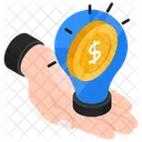 Financial Idea Innovation Bright Idea Icon