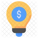 Idea Money Blub Icon