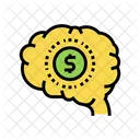 Brain Think About Icon
