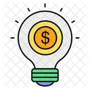 Financial Idea Idea Entrepreneur Icon